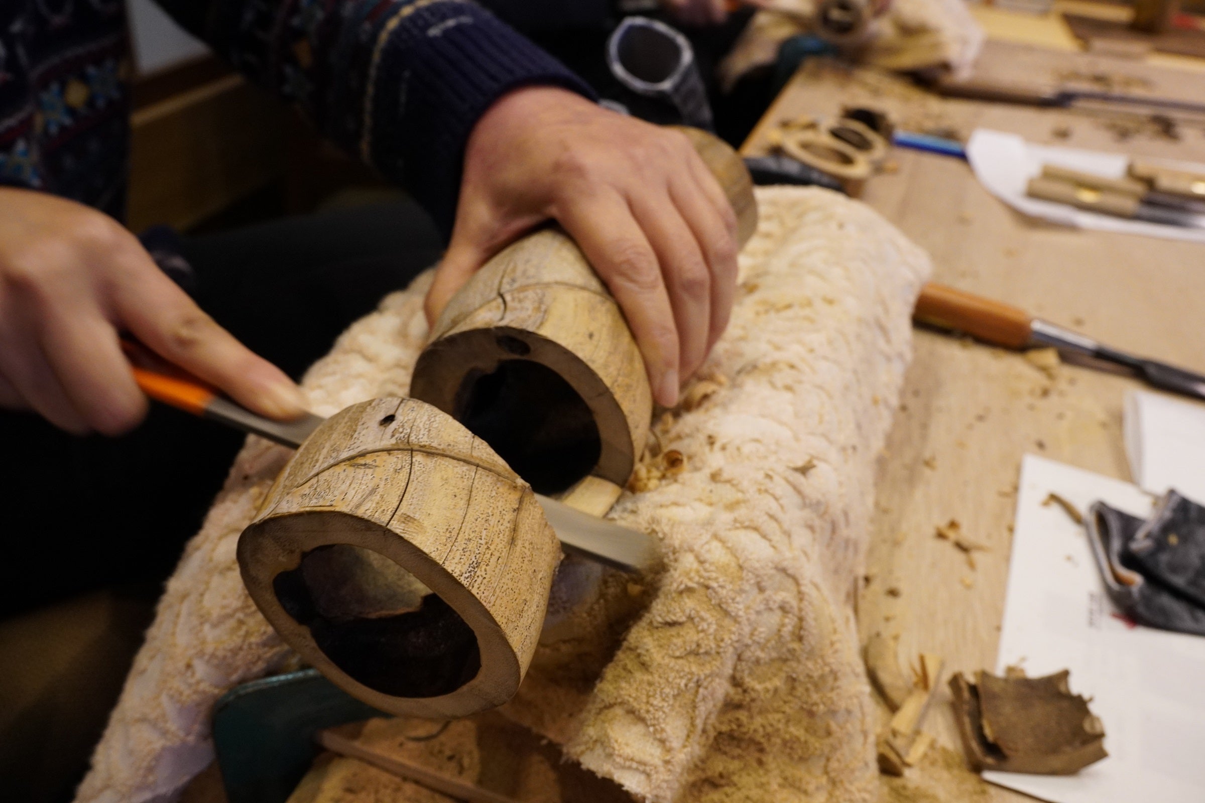 亀甲竹一重切花入3日間コース – 高野竹工（たかのちっこう）オンライン