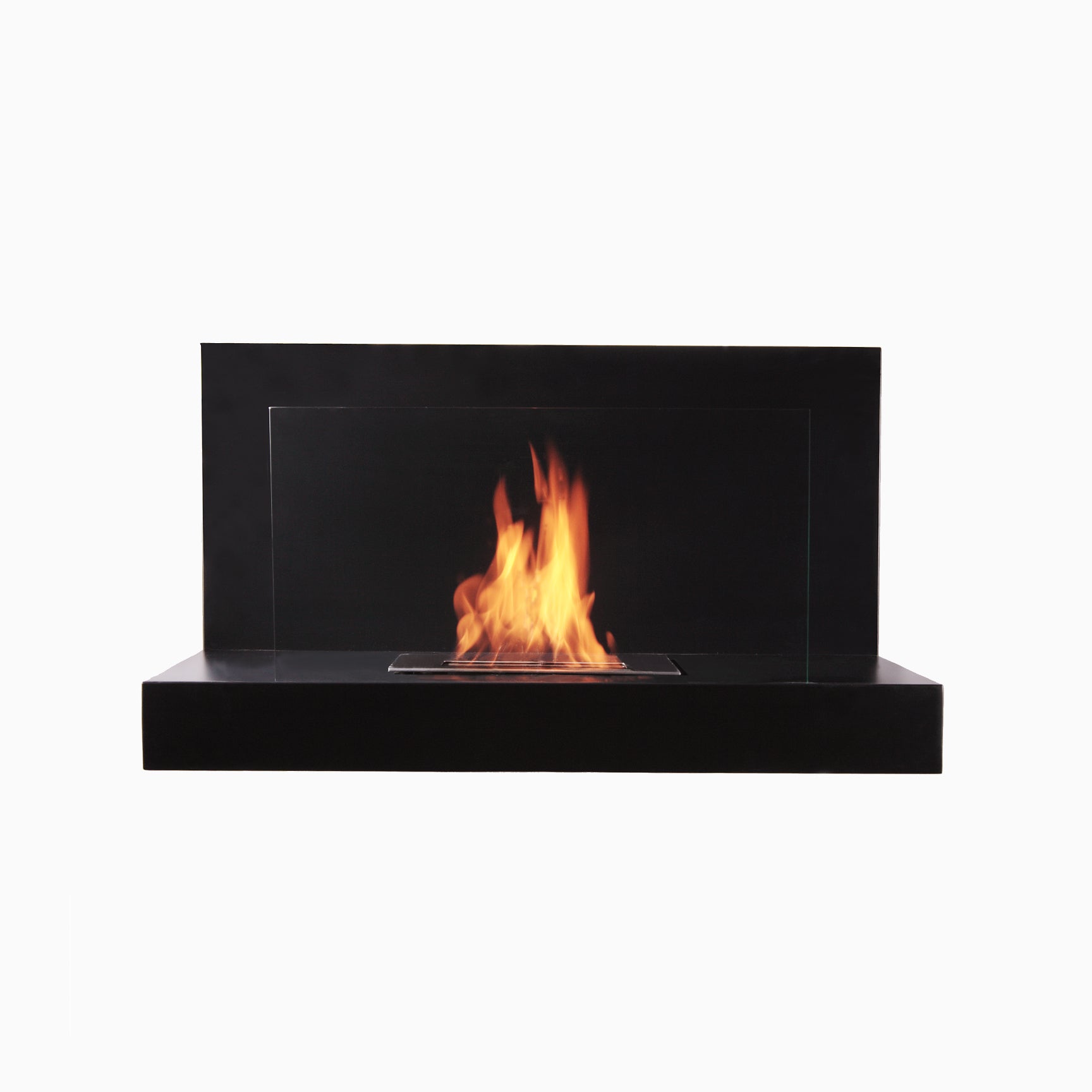 LOTTE 35 inch Wall Mounted Ethanol Fireplace - 12,000BTU or 3.5kW/h