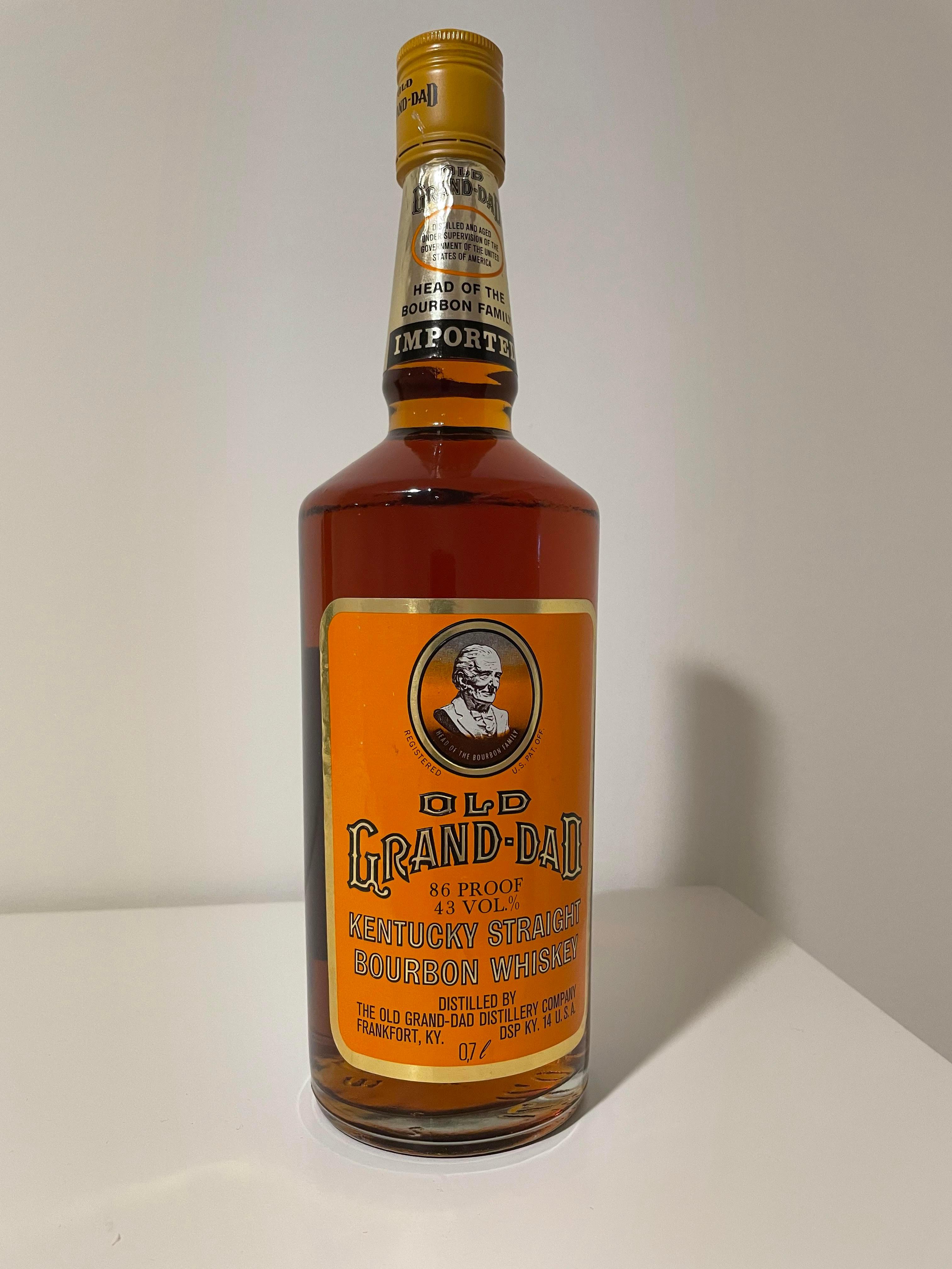 Old Grand Dad 86 pf - 1960s – The Bourbon Concierge