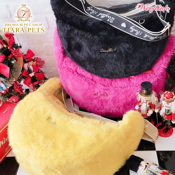 Wooflink ウーフリンク フリル付きキャリーバッグ Wooflink ウーフ