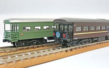 KATO京都駅店企画商品 マイテ 58-1 茶 Nゲージ 鉄道模型 マイテ58