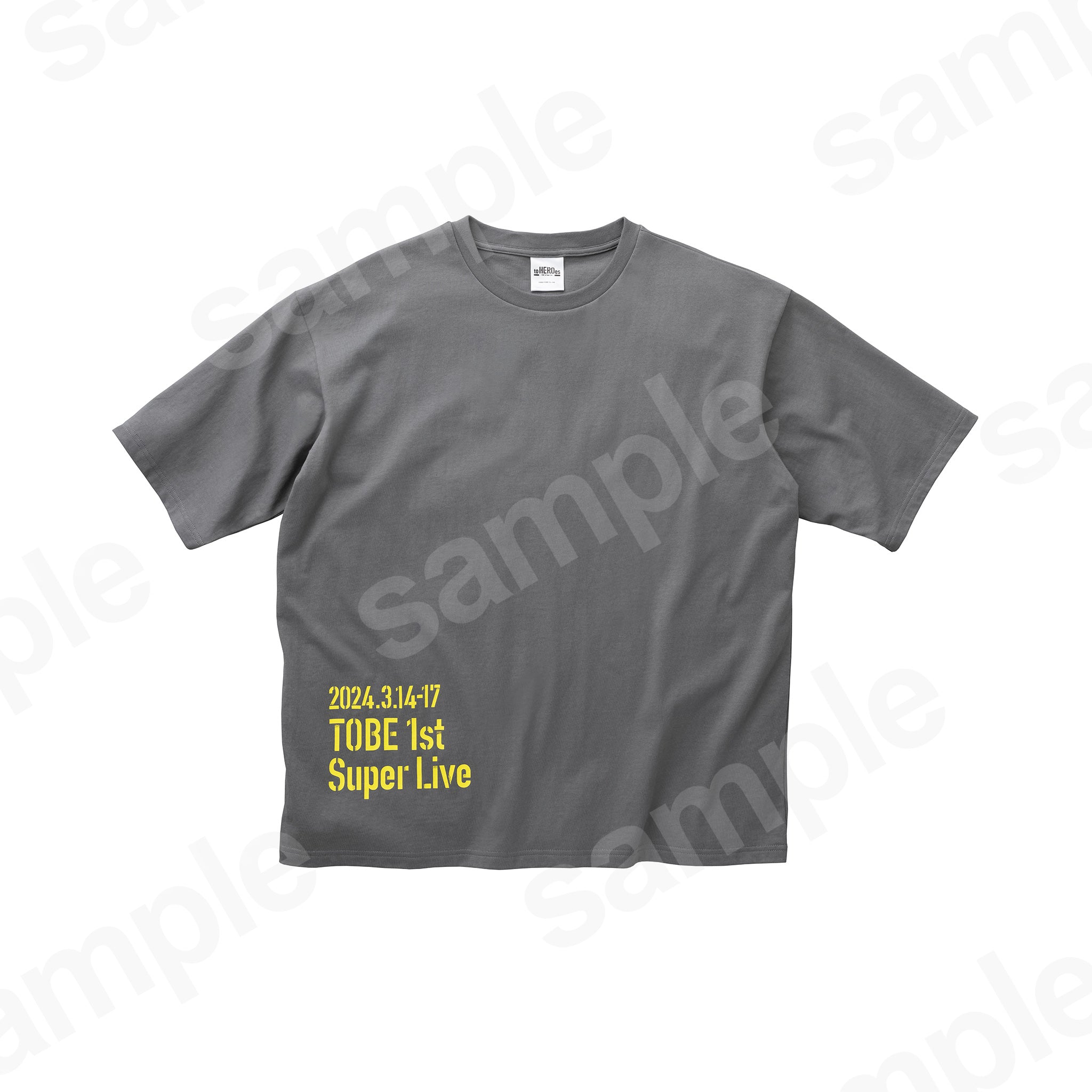 Tシャツ／グレー | TOBE OFFICIAL STORE