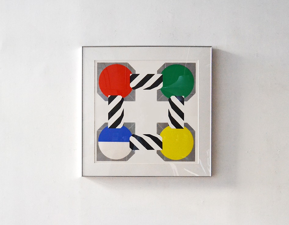 ☆(ART) 菅井汲 《Direction シリーズより （2）》 シルクスクリーン