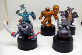 希少ドラゴンクエストボトルキャップス、タイプ6 メタリック5体含23体