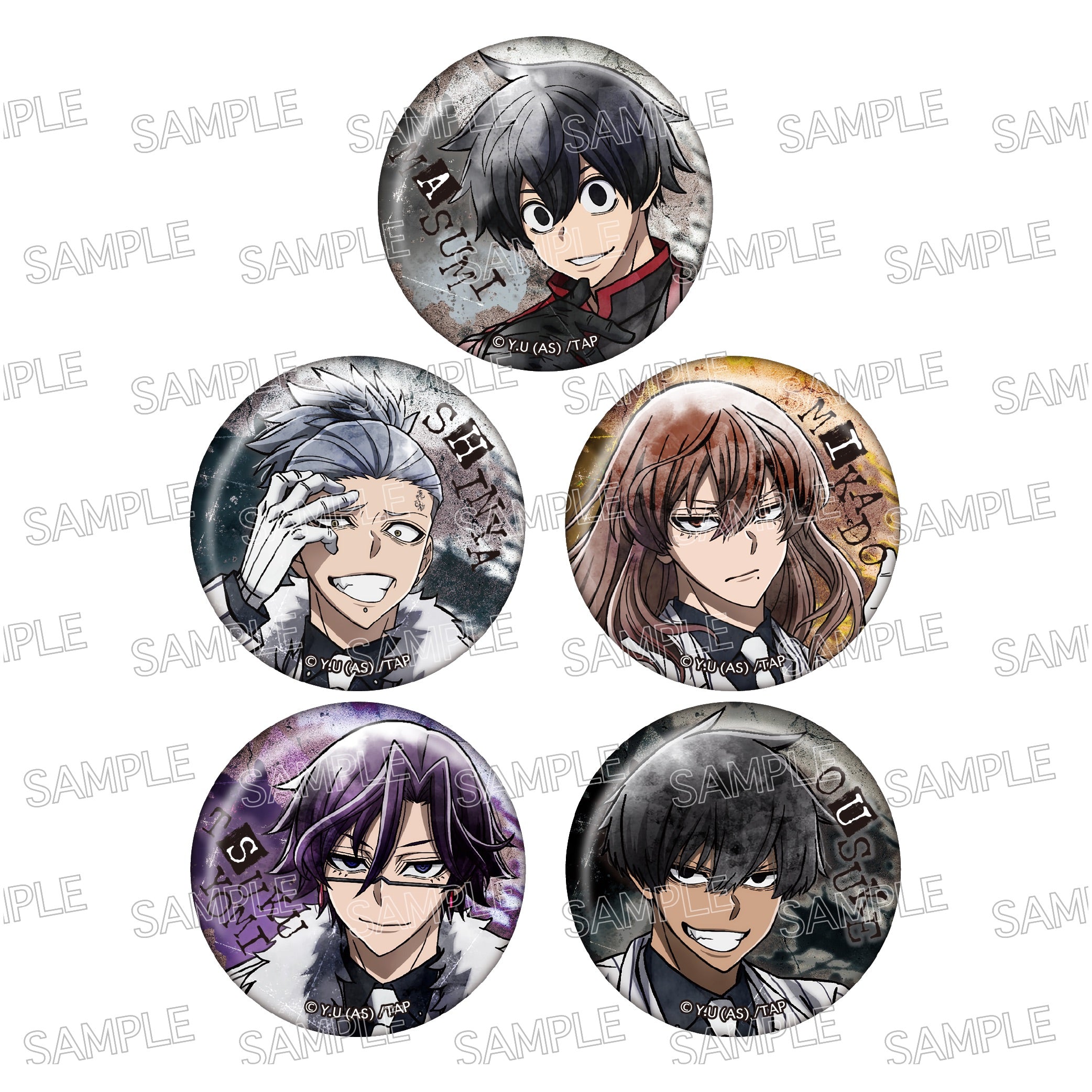 桃源暗鬼 淀川真澄 キャラウム 缶バッジ 51EDW5m6mdL._AC_UF350,