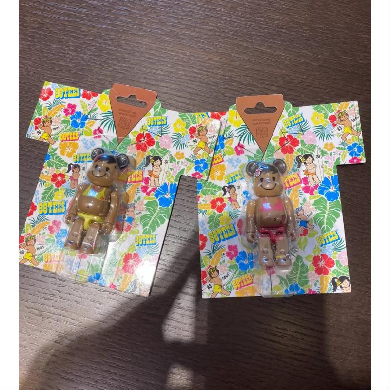 Bearbrick X 88TEES Hawaii SET 100% Limited Medicom Be@rbrick – TOYSEZ