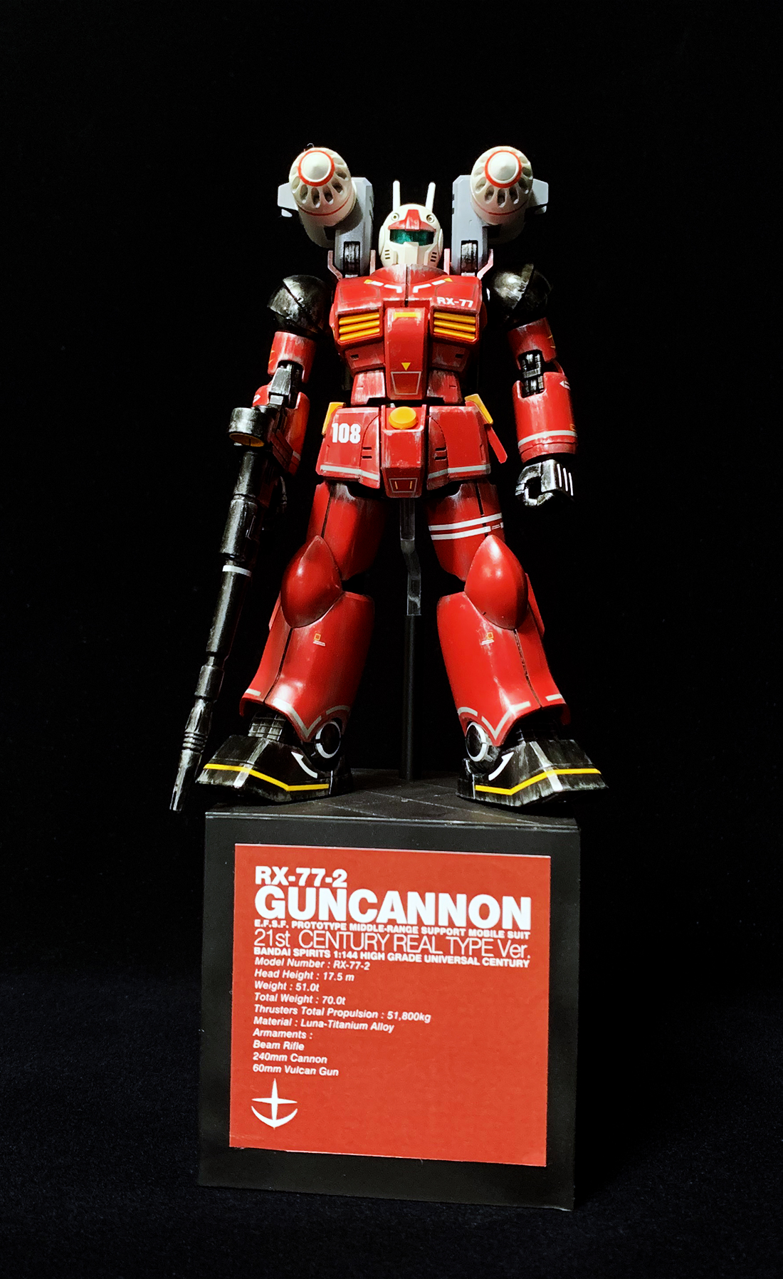 HGUC ガンキャノン21st CENTURY REAL TYPE Ver. 完成報告。 – UC