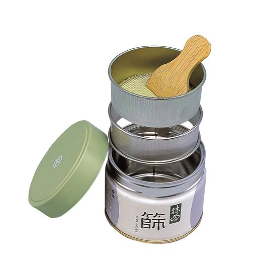 丸久小山園‐抹茶篩缶セット – 宇治製茶株式会社