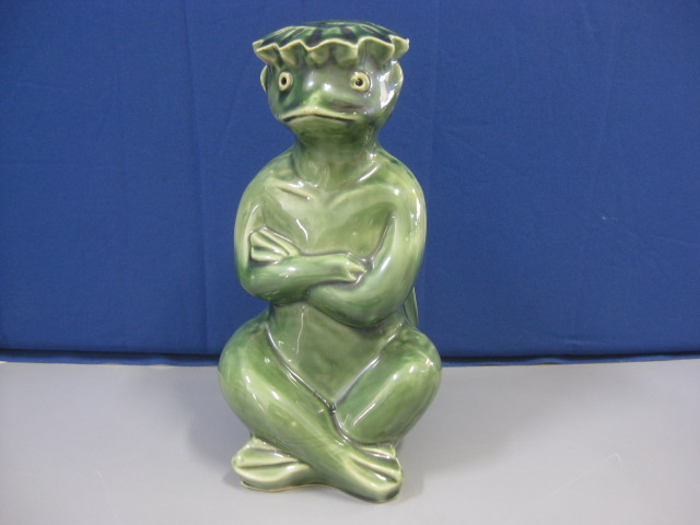 河童(カッパ)陶器置物 ビッグサイズ48㎝ ファッション 河童(カッパ