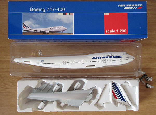 hogan 1/200 B747-400ERF エールフランス hogan 1/200 B747-400ERF