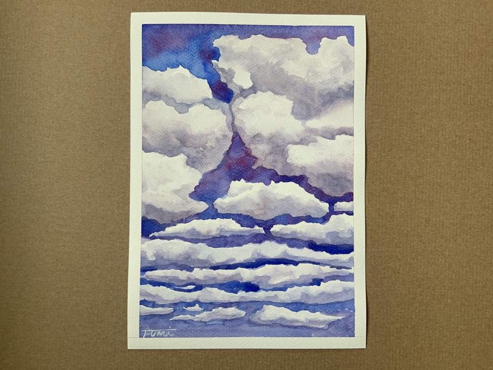 水彩画 利根山光人「VIVA MEXICO」 水彩画 利根山光人「VIVA MEXICO