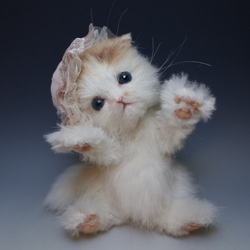 作家様 ねこちゃん テディベア アーティストドール ハンドメイド