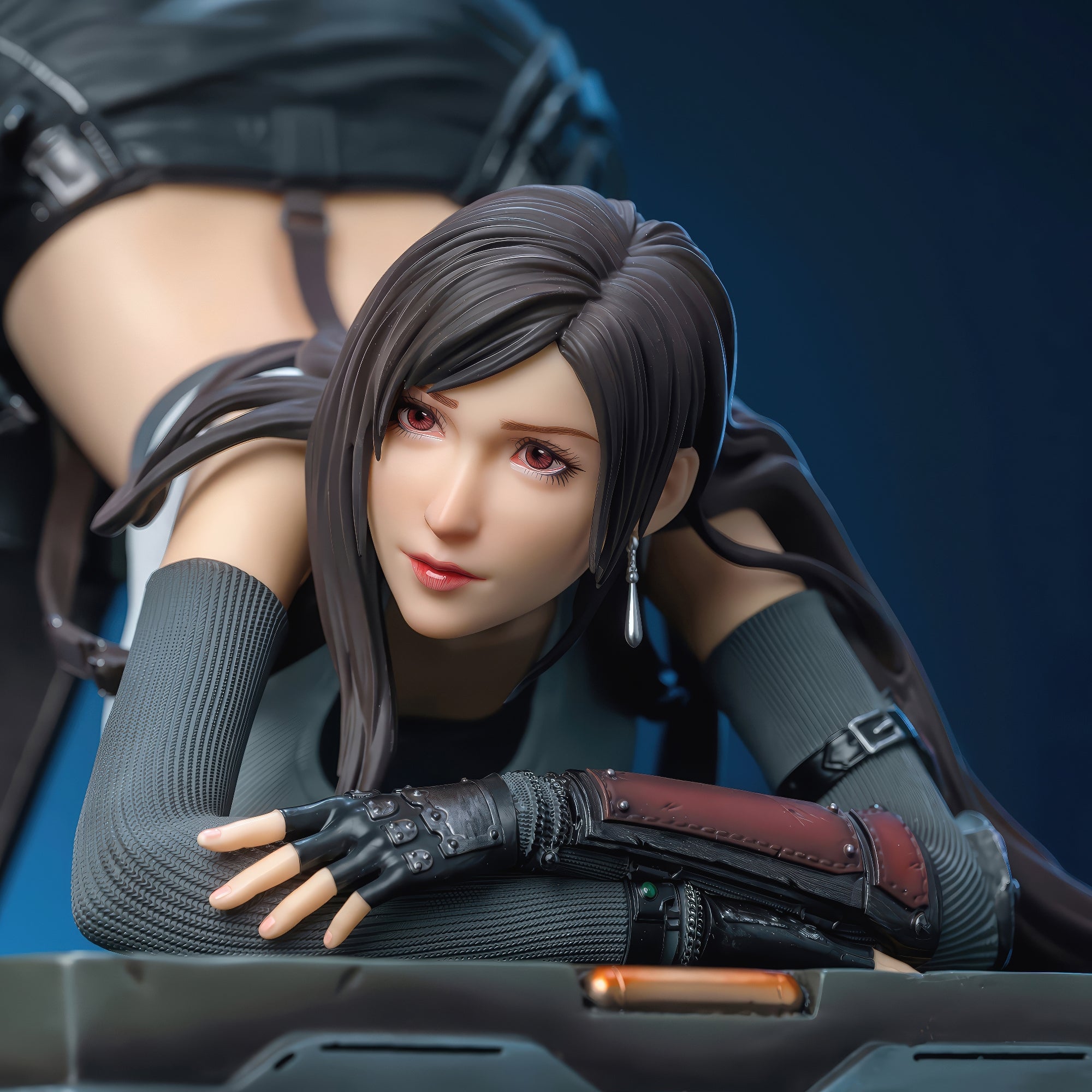 FF7 フィギュア XZティファ・ロックハート 塗装済み ガレージキット