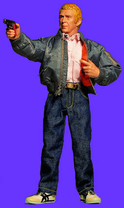 トイズ・マッコイ製 THE HUNTER STEVE McQUEEN ACTION FIGURE -THE HUNTER-