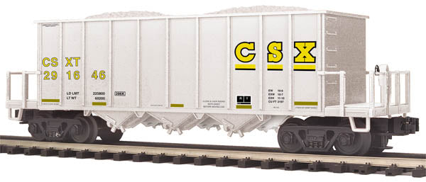 MTH 20-97276 O Gauge CSX Rapid Discharge Hopper Car #291646 – Trainz