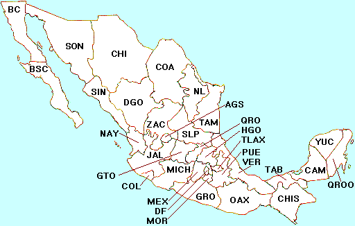 アメリカの地図いろいろ＆リンク集