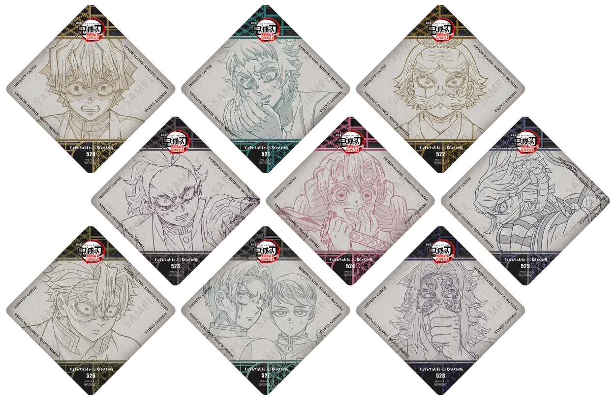 鬼滅の刃 モクテル ロトくじ 30点 鬼滅の刃 ダイニング モクテル webshop