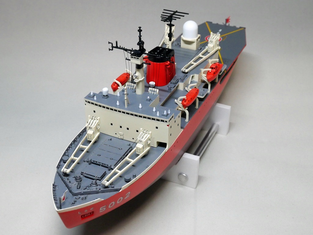 ニチモ 1/450 南極観測船しらせ キット×2 ニチモ 1/450 南極観測船