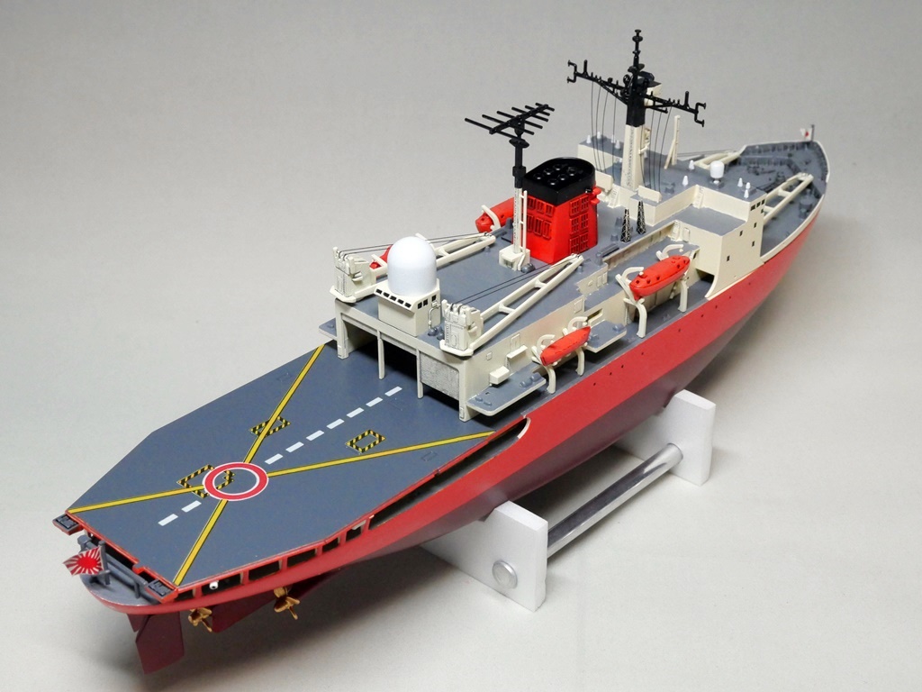 ニチモ 1/450 南極観測船しらせ キット×2 ニチモ 1/450 南極観測船