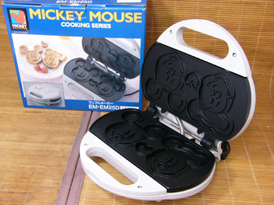 象印 ミッキーワッフルメーカーEM-EM25D 【器道楽】