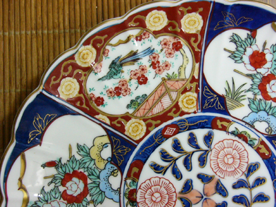 有田焼 秀峰作 古伊万里写 大皿 【器道楽】