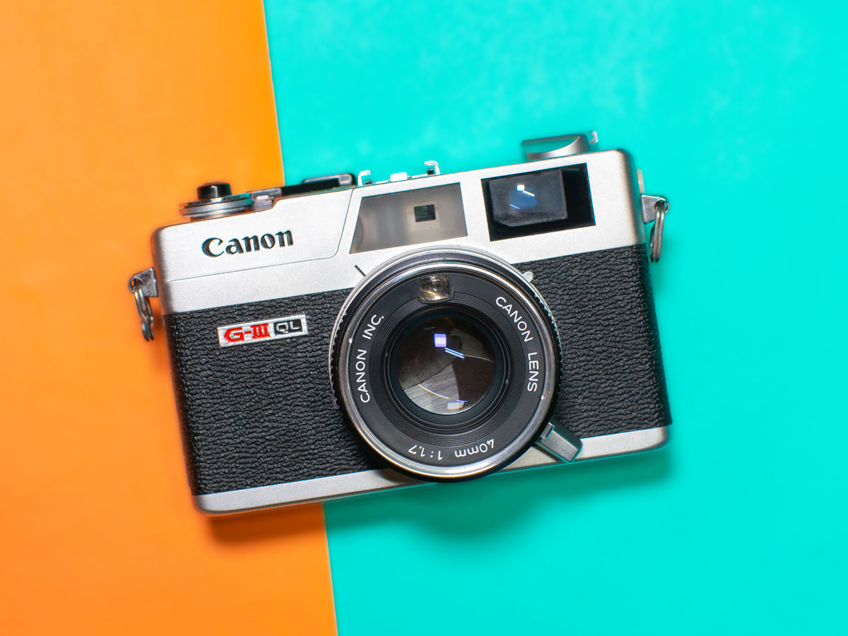 ☆美品・露出計作動済☆ Canonet QL17 G-iii シルバー #637 ☆美品