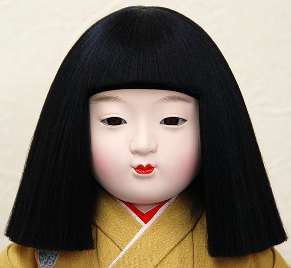 市松人形 豊徳斎 元賀章介作 女の子 裸 ボディのみ お座り可能 着せ