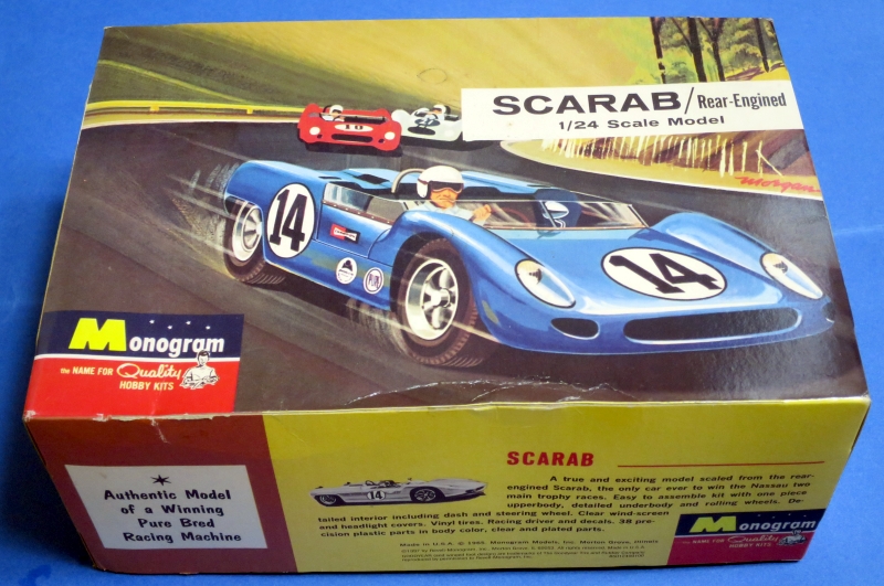 Monogram 1/24 SCARAB スロットカー ボディーキット Monogram 1/24