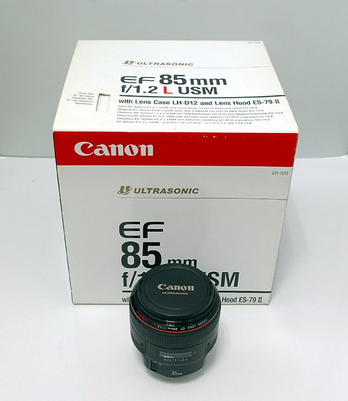 Canon EF85mm F1.2 LⅡ 中望遠レンズ 元箱付き美品 価格.com - CANON