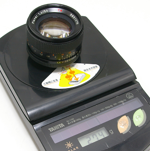 カメラの八百富｜Carl Zeiss Planar 50mm F1.4 AE カール・ツァイス