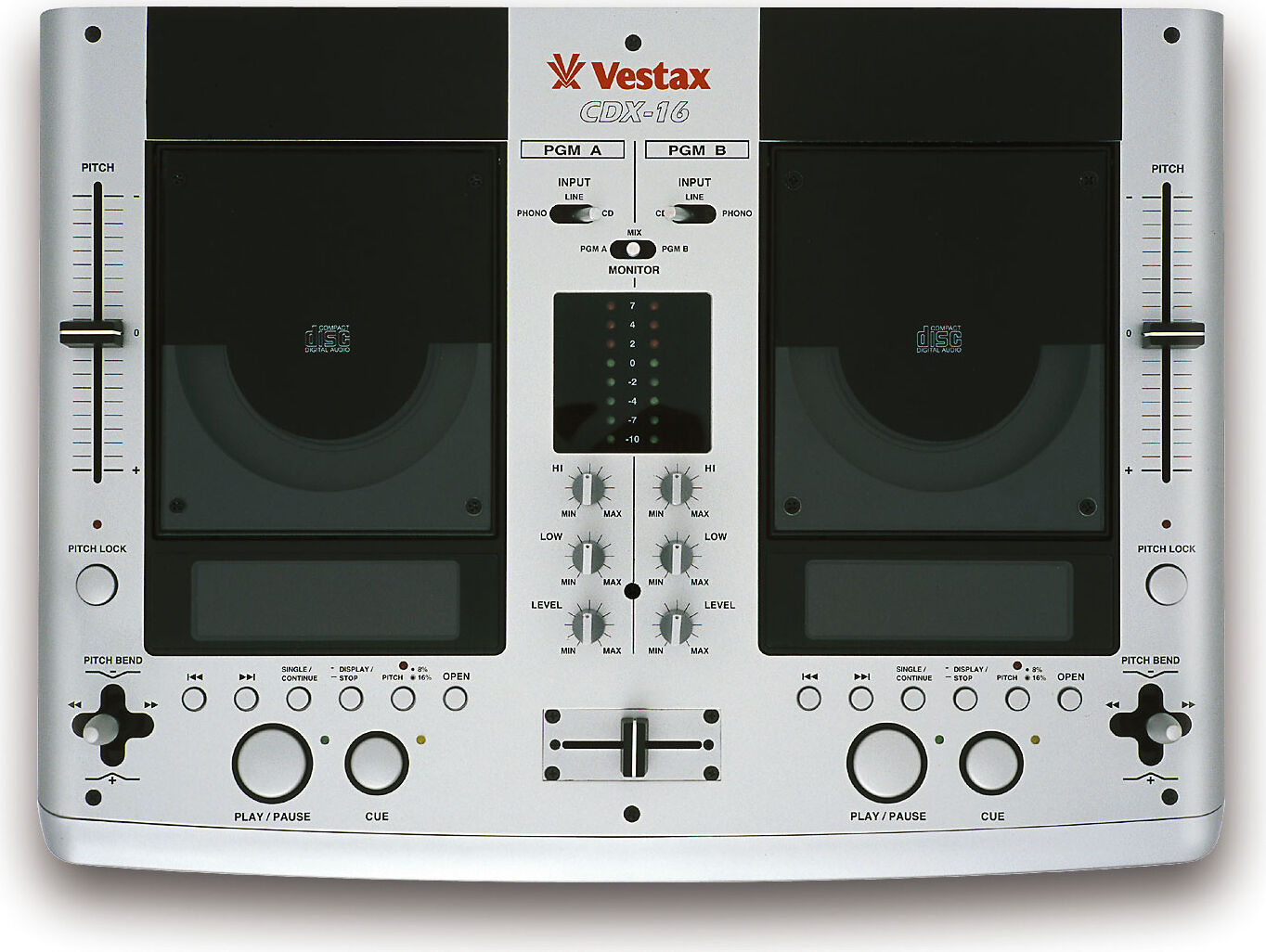 Vestax CDX-16 Vestax CDJプレーヤー CDX-16 Vestax Black CDX-16