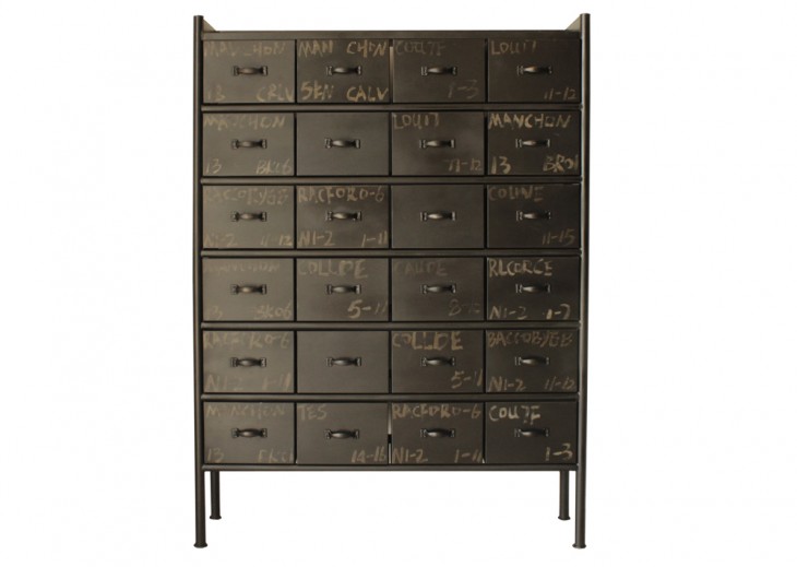 年末・年始SALE ビンテージ ドロワーコンソールキャビネット 剥離 新年