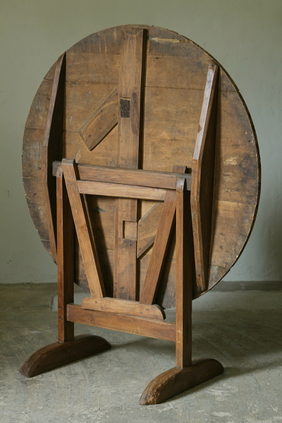 アンティーク ワインテーブル テイスティング フランス ヴィンテージ