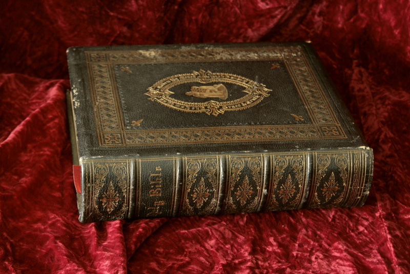 希少 豪華絢爛 旧約・新約聖書 ヴィクトリア朝時代 アンティーク 希少
