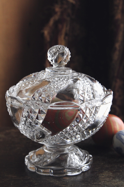 BACCARAT バカラ/ ※美品 ミケランジェロ 蓋物 ボンボニエール 【公式通販】