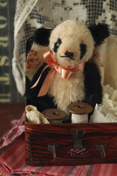 アンティーク イギリス アンティークベア アンティークベア オルゴール