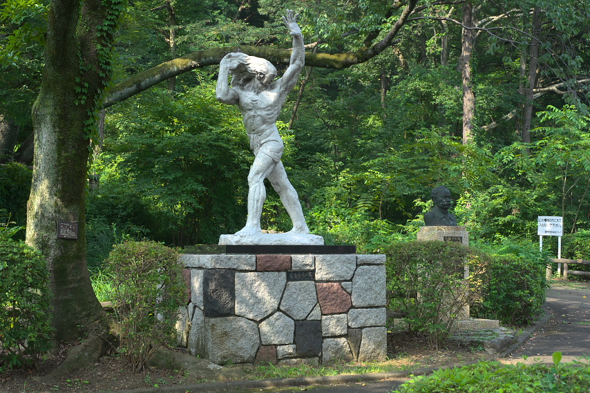 北村西望「浦島-長寿の舞」ブロンズ、41cm＞長崎県、平和記念像