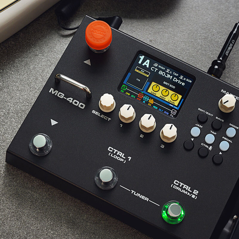 NUX MG-400 モデリングギター＆ベースプロセッサー マルチエフェクター
