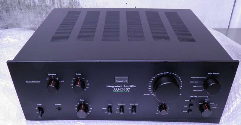 Sansui AU-D607Fextra 動作品サンスイ オリジナルパーツ 現役 【公式通販】