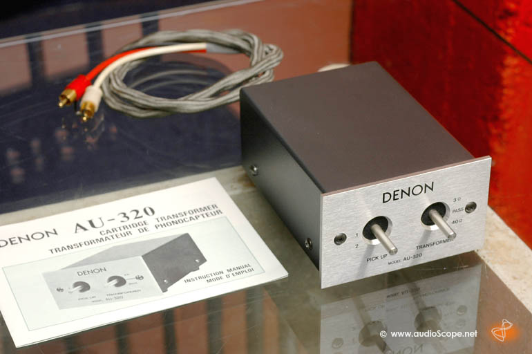 Denon AU-320 MC Stepup, mint for sale.