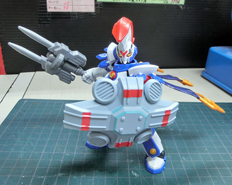 LBX アキレスII ダンボール戦機 サンプル製作レビュー ～その2