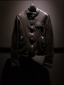 ドイツカーフ シングルライダース 1221-01 イサムカタヤマ バック