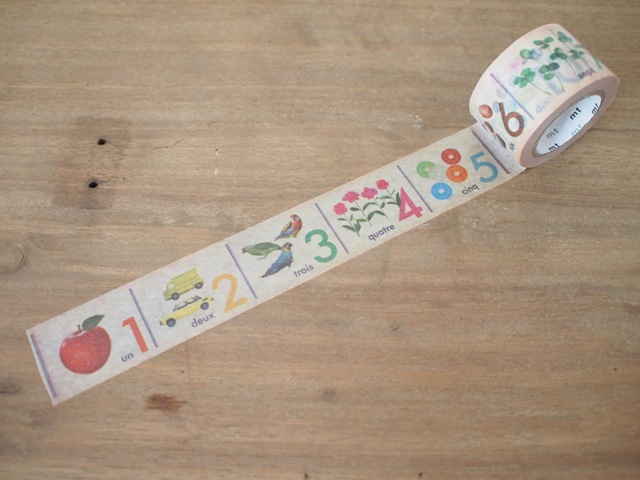 マスキングテープ：mt ex 数（10m1巻） - dailycasket.com