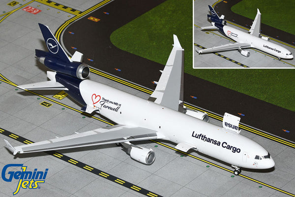 GeminiJets 1:200 Lufthansa Cargo McDonnell Douglas MD-11F D-ALCC