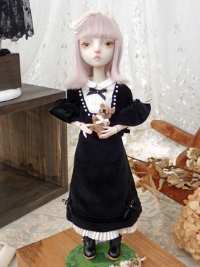 人形の専門店ドルスバラード創作人形作家のご紹介：クロさん