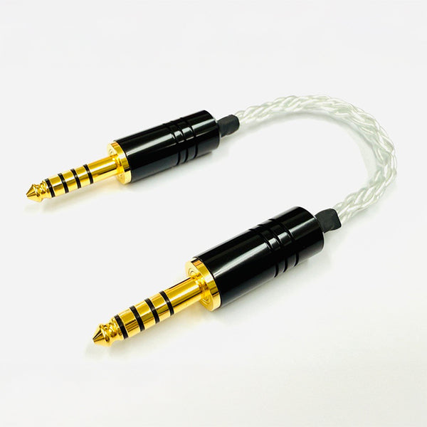 e☆イヤホン・ラボ Axinite 8 4.4-4.4 (5極) ショートケーブル 9.5cm