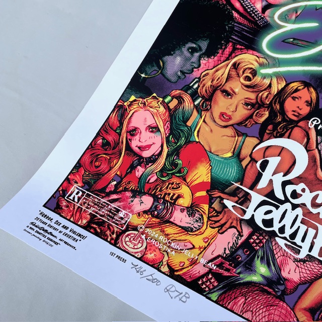 Sex and Violence ロッキンジェリービーン スクリーンポスター Rockin