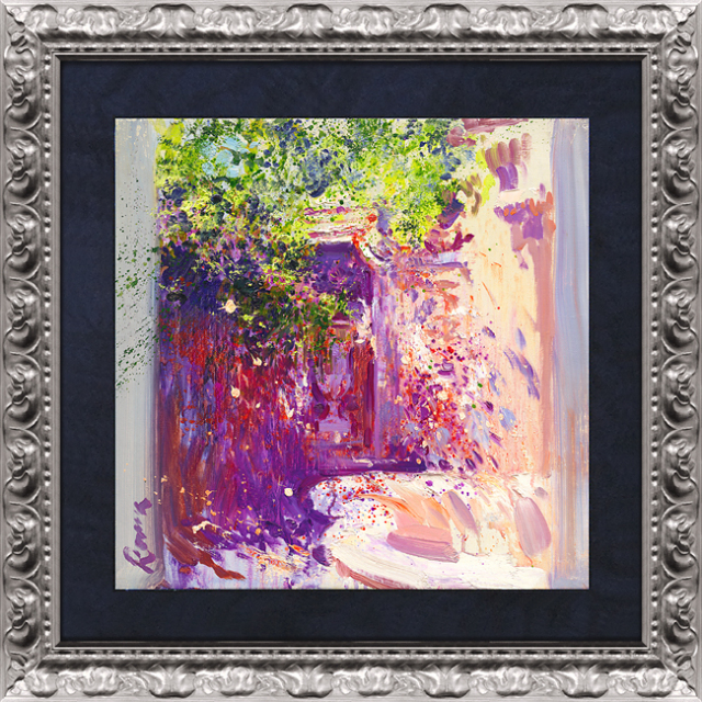 J.トレンツ・リャド 版画「エルベストンの森」