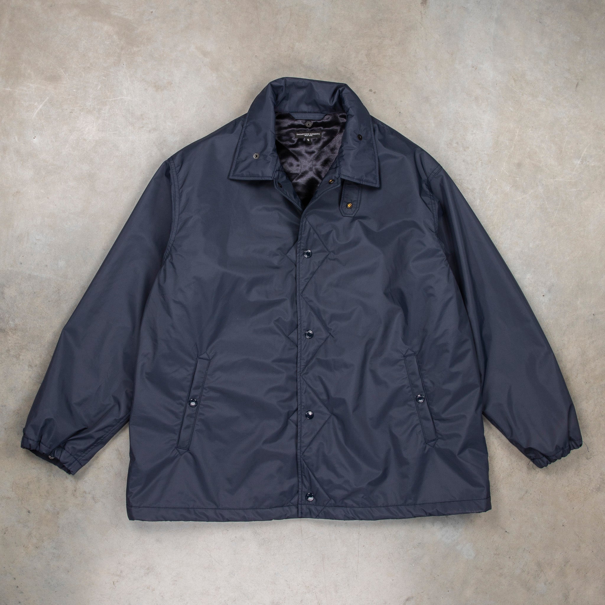 Engineered Garments Wind Breaker 3L Nylon Navy – Frans Boone Store