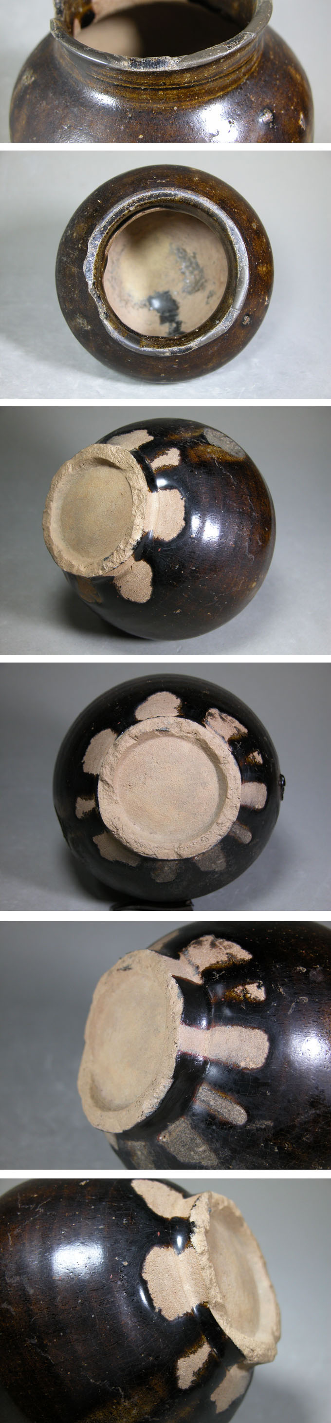 博物館展示品 竹林の七賢 唐 伊万里 古伊万里 壺 小壺 レトロ